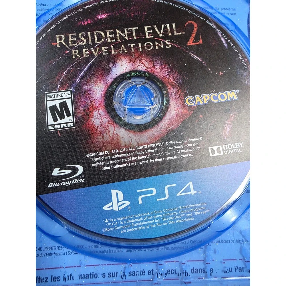 Resident Evil‎ Revelations 2 PS4 PlayStation 4 Capcom Survival Horror Game S4